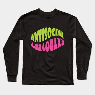 Antisocial Extrovert Long Sleeve T-Shirt